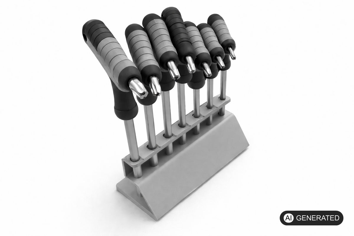 Halter für Inbusschlüssel/Torx-Schlüssel kompatibel mit Parkside/Powerfix