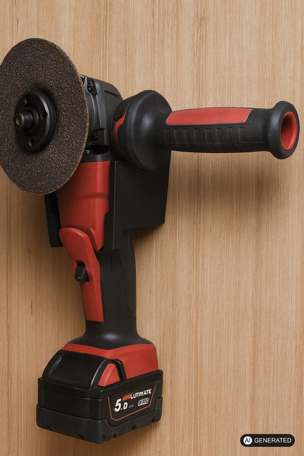 Halterung passend für Milwaukee M18 18V Flex Winkelschleifer Wandhalter Halter