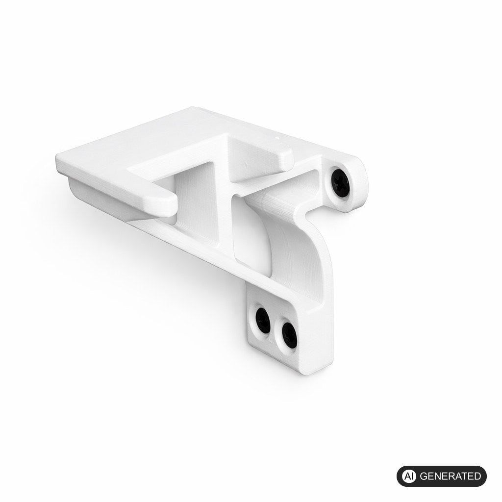 Halterung passend für Parkside 20V Akkus, Wandmontage parallel