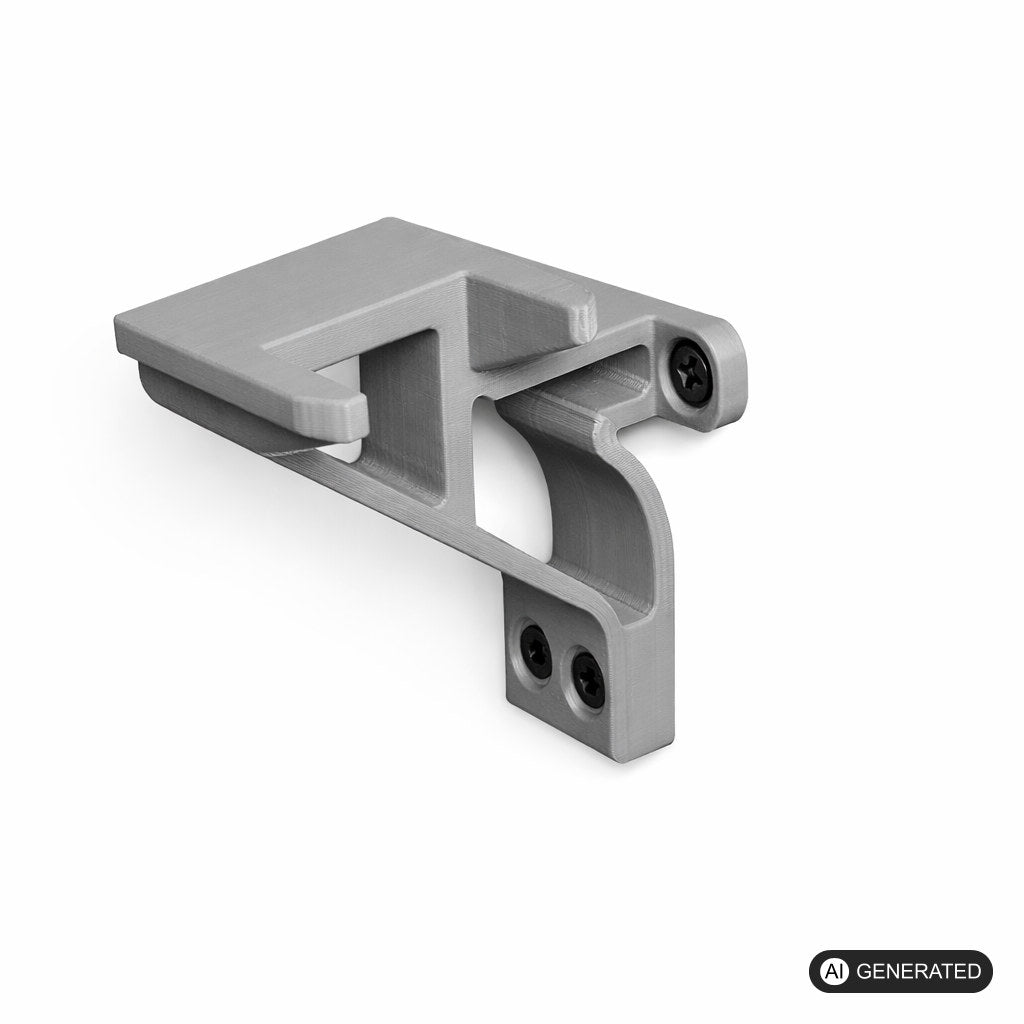 Halterung passend für Parkside 20V Akkus, Wandmontage parallel