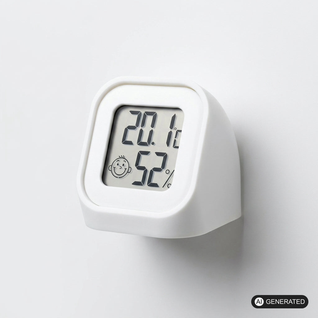 Hygrometerhalter - Präzise und Praktische Hygrometer-Halterung, Wandhalterung