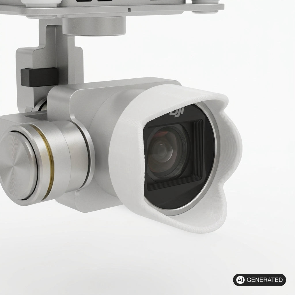 Kameraobjektivhaube passend für DJI Phantom 3 Professional, Advanced, Standard