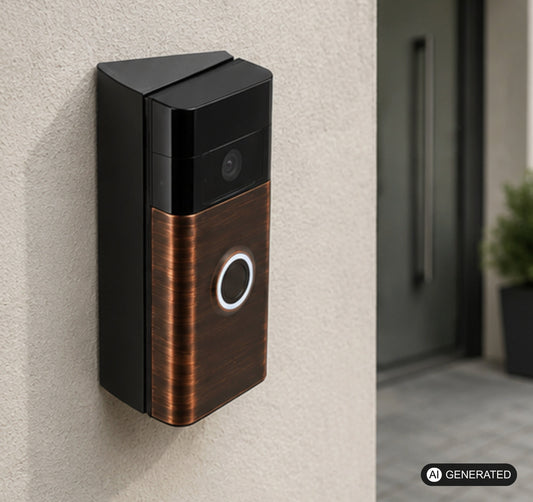 Keilhalterung 20° kompatibel mit Ring Doorbell 1/2/3/3+/4 Winkel links/rechts