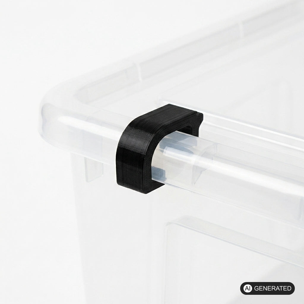Lid Clips kompatibel mit IKEA SAMLA Aufbewahrungsboxen - Kleine Größen