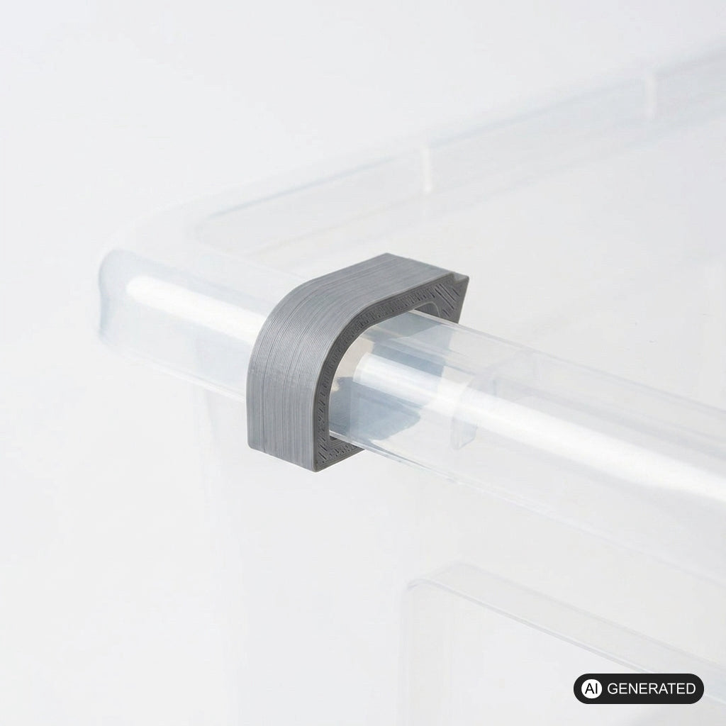 Lid Clips kompatibel mit IKEA SAMLA Aufbewahrungsboxen - Kleine Größen