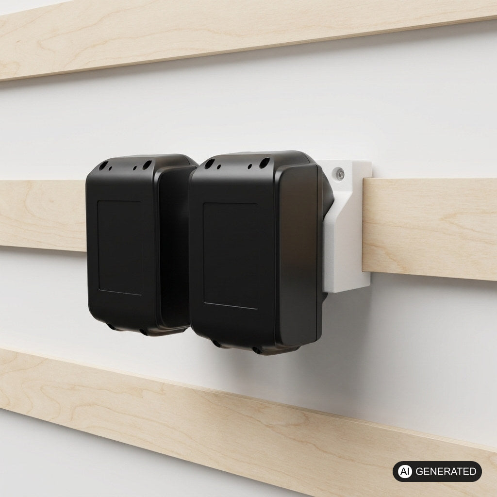 Makita Akku Doppel Wandhalterung 18v Halterung