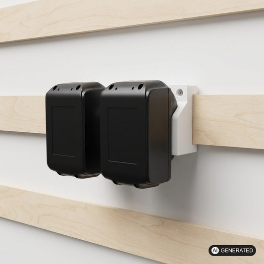 Makita Akku Doppel Wandhalterung 18v Halterung