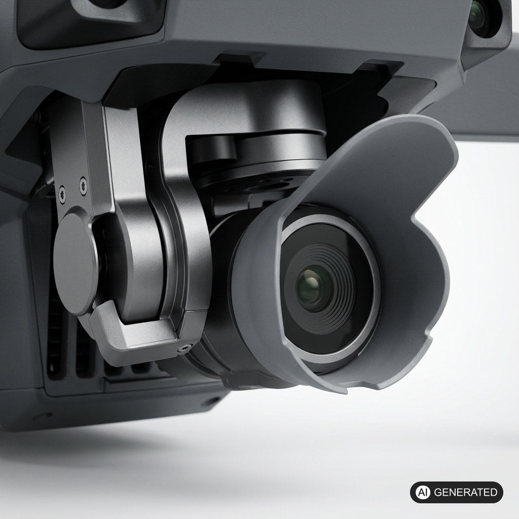 Objektivblende passend für DJI Mavic Pro, Blende, Sonnenschutz, Drohnenkamera