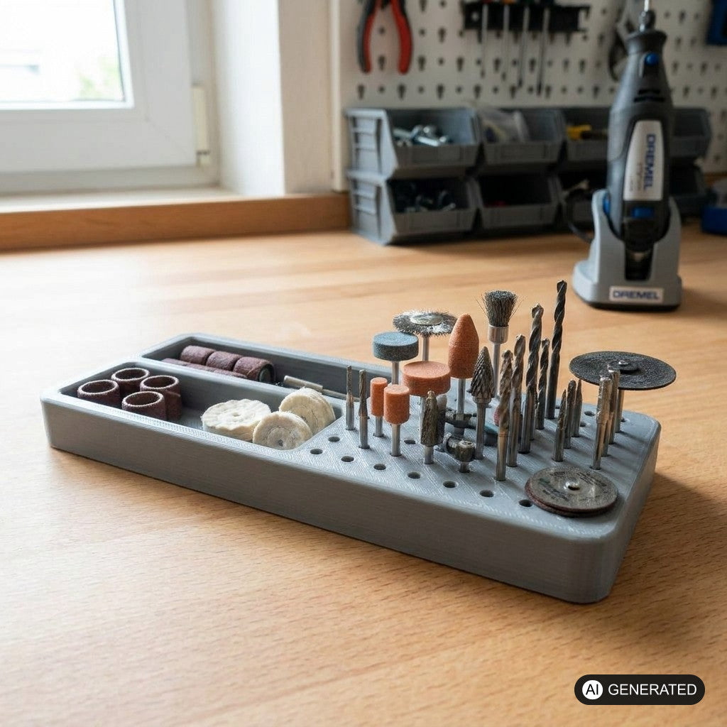 Organizer Ständer passend für Dremel Zubehör Drehwerkzeug Multitool Halterung