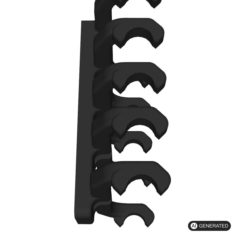 Pinselhalter kompatibel mit Ikea Skadis, 5 Fächer