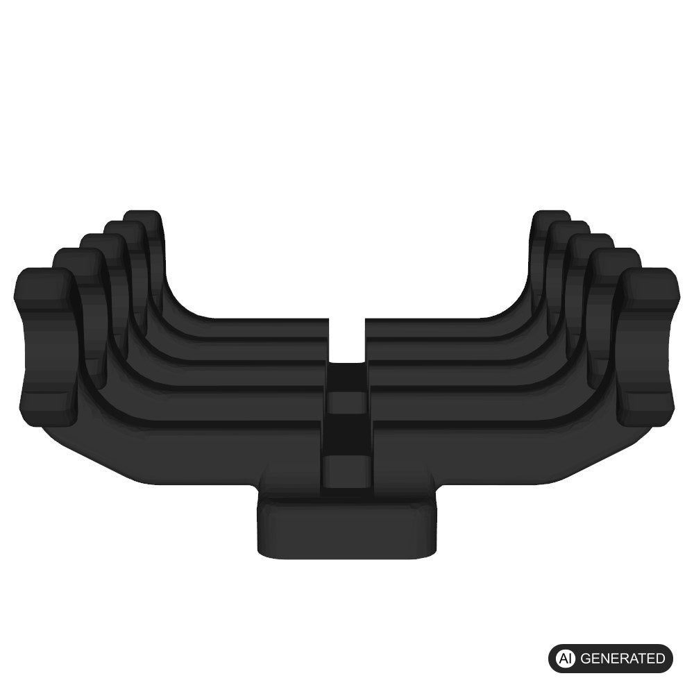 Pinselhalter kompatibel mit Ikea Skadis, 5 Fächer