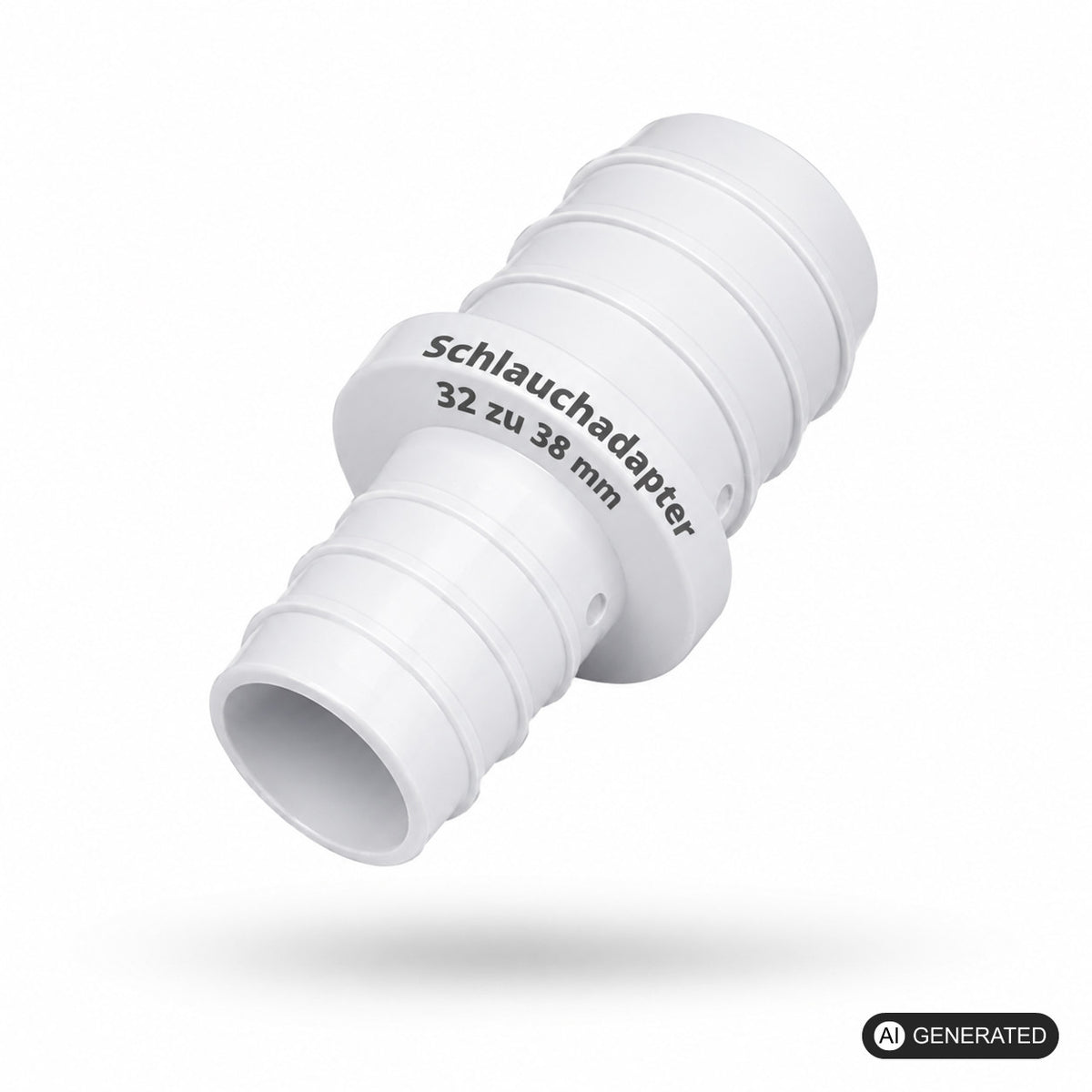 Pool Schlauchverbinder 32 zu 38mm Schlauchtülle Adapter passend für Intex uvm