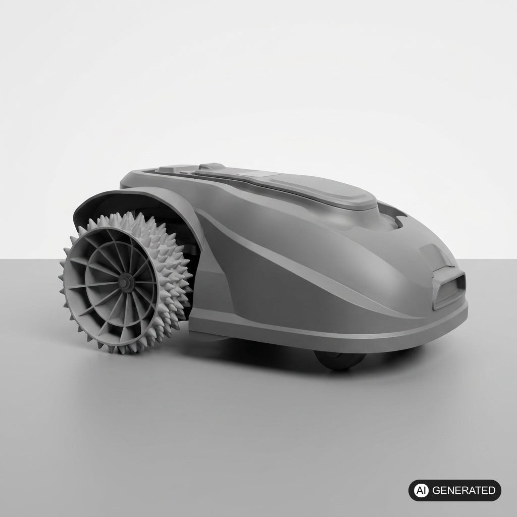 Rasenmäher Rad kompatibel mit Worx Landroid für mehr Traktion