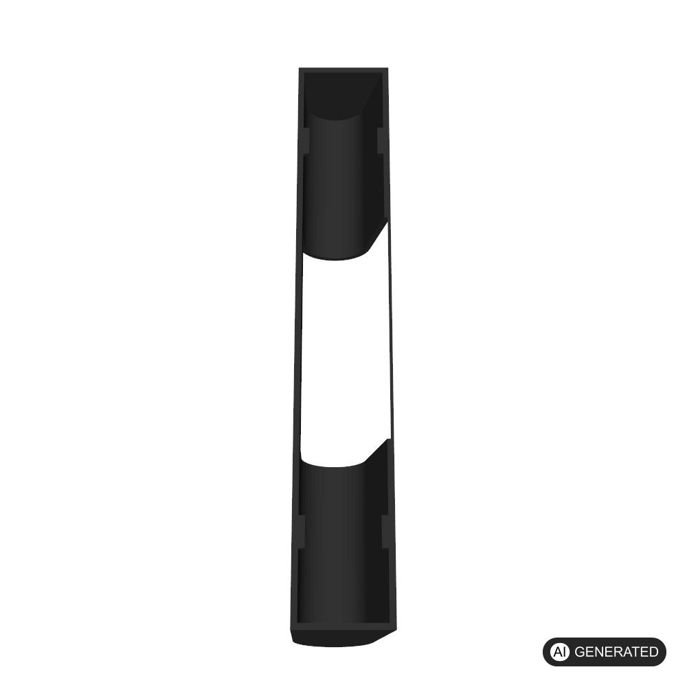 Scharnierabdeckung passend für Fenster, 93mm und 95mm, 14mm Breite