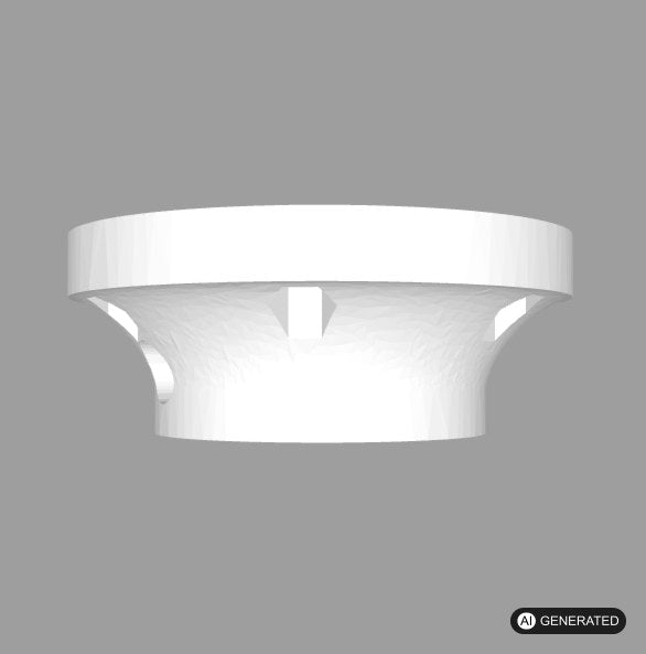 Stabiler Adapter / Zubehör kompatibel mit Thrustmaster T150/TMX 70 und 74mm
