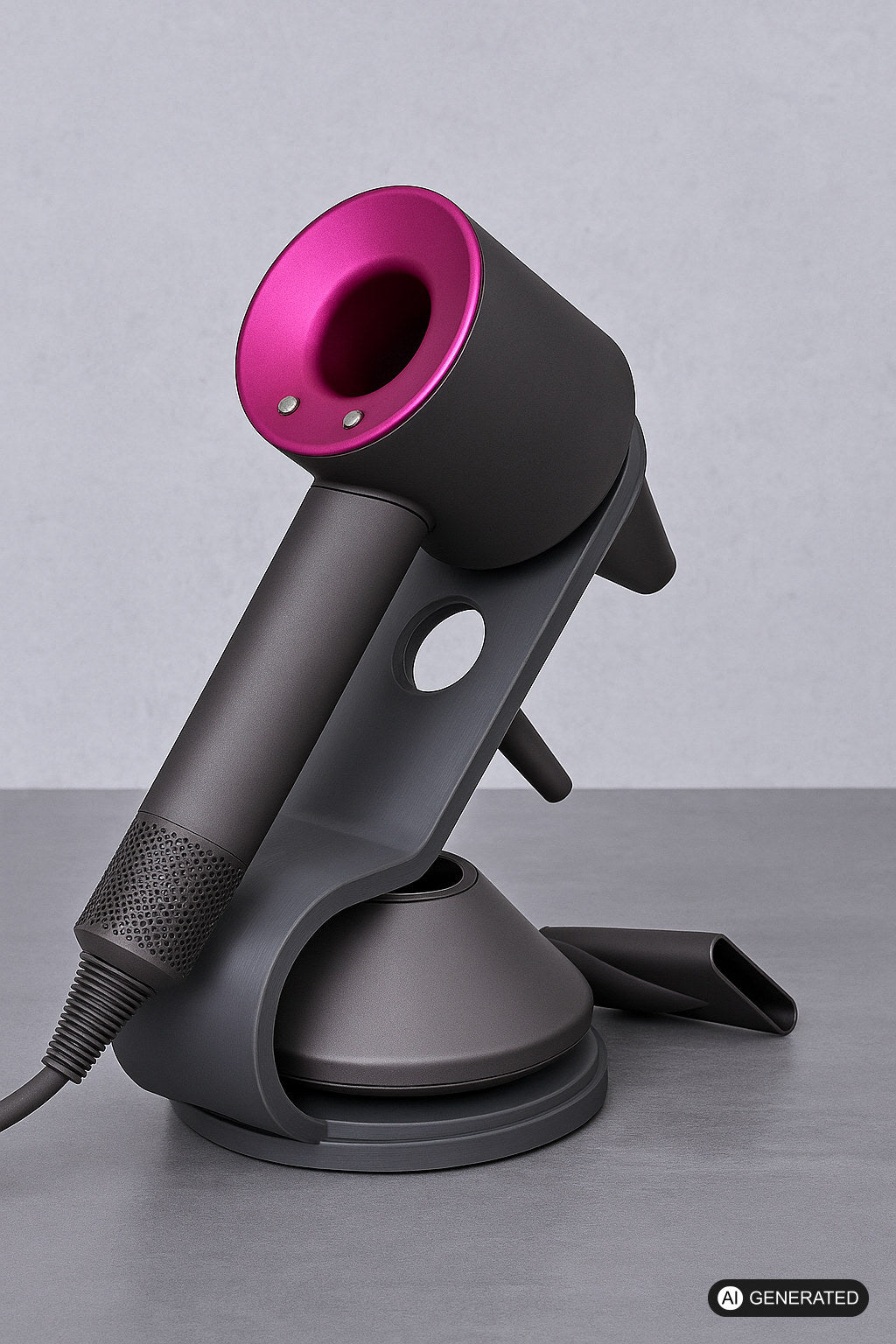 Ständer kompatibel mit Dyson Haartrockner, Halterung für Föhn und Zubehör