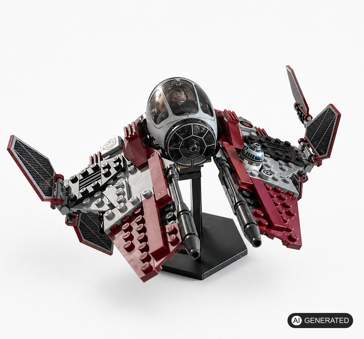 Ständer passend für LEGO Star Wars, Modell, Raumschiff, Standfuß - Kein Original