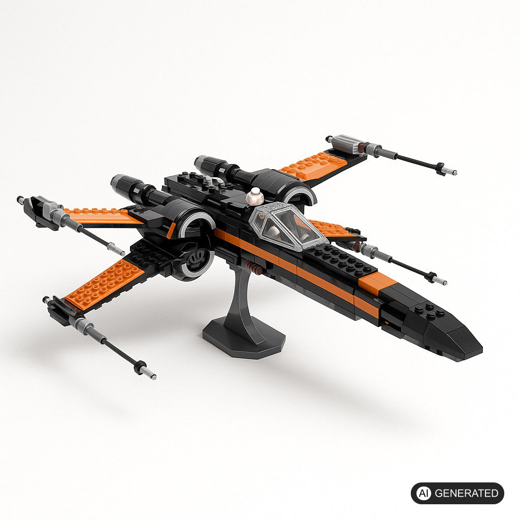 Ständer passend für LEGO Star Wars, Modell, Raumschiff, Standfuß - Kein Original