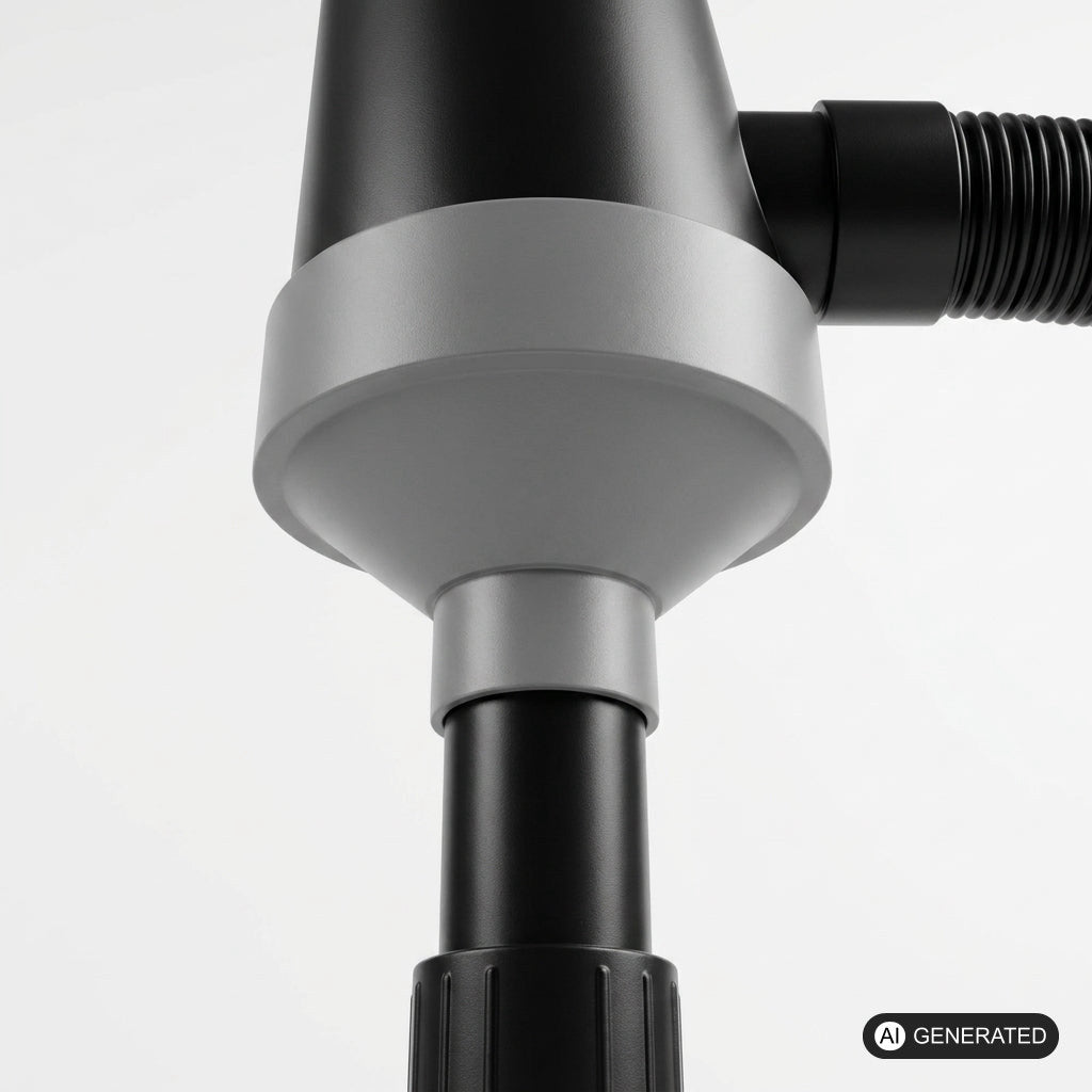 Staubsaugeradapter kompatibel mit Scheppach TS120o und Ryobi Gehrungssäge