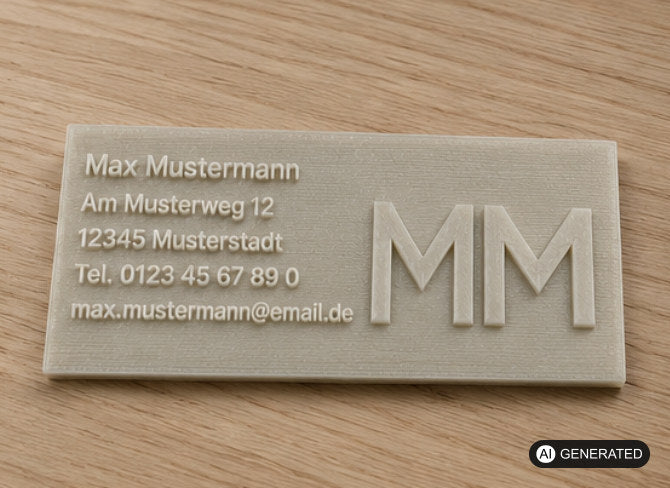 Textplatte Stempelplatte passend für Trodat Printy 4910 4911 4912 4913 4915 4928