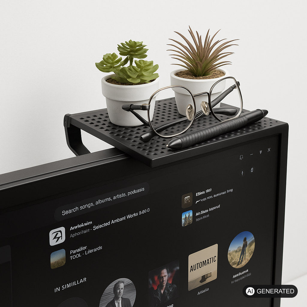 Top Regal passend für Bildschirm  Top Shelf TV Monitor  Lagerung
