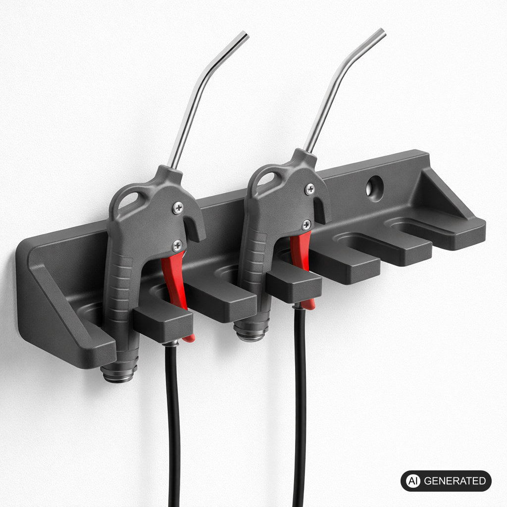 Wandhalter passend für Druckluft Zubehör Kupplung Halter Pneumatik Geräte