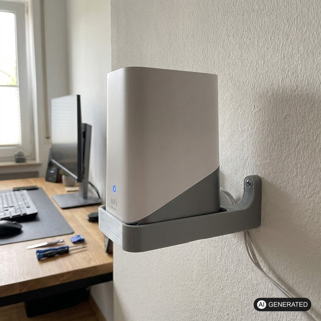 Wandhalter passend für eufy HomeBase 2 & eufycam Kamera Security Halterung