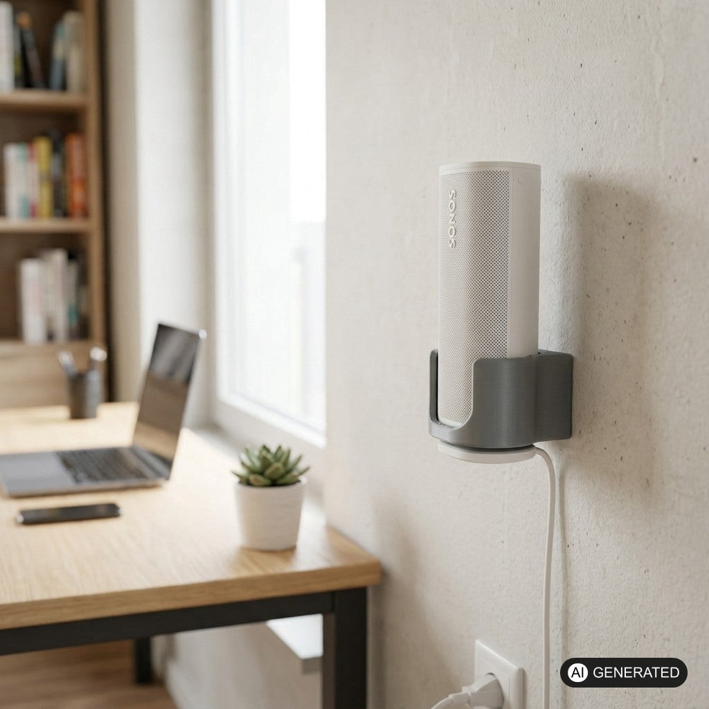 Wandhalter passend für Sonos Roam / Roam 2 vertikal
