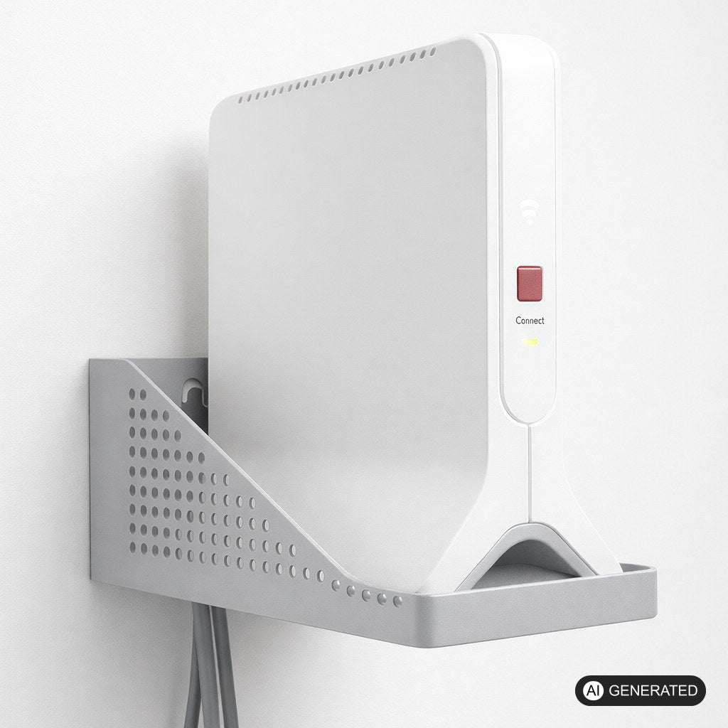 Wandhalterung kompatibel mit AVM FRITZ Repeater 3000 und 6000