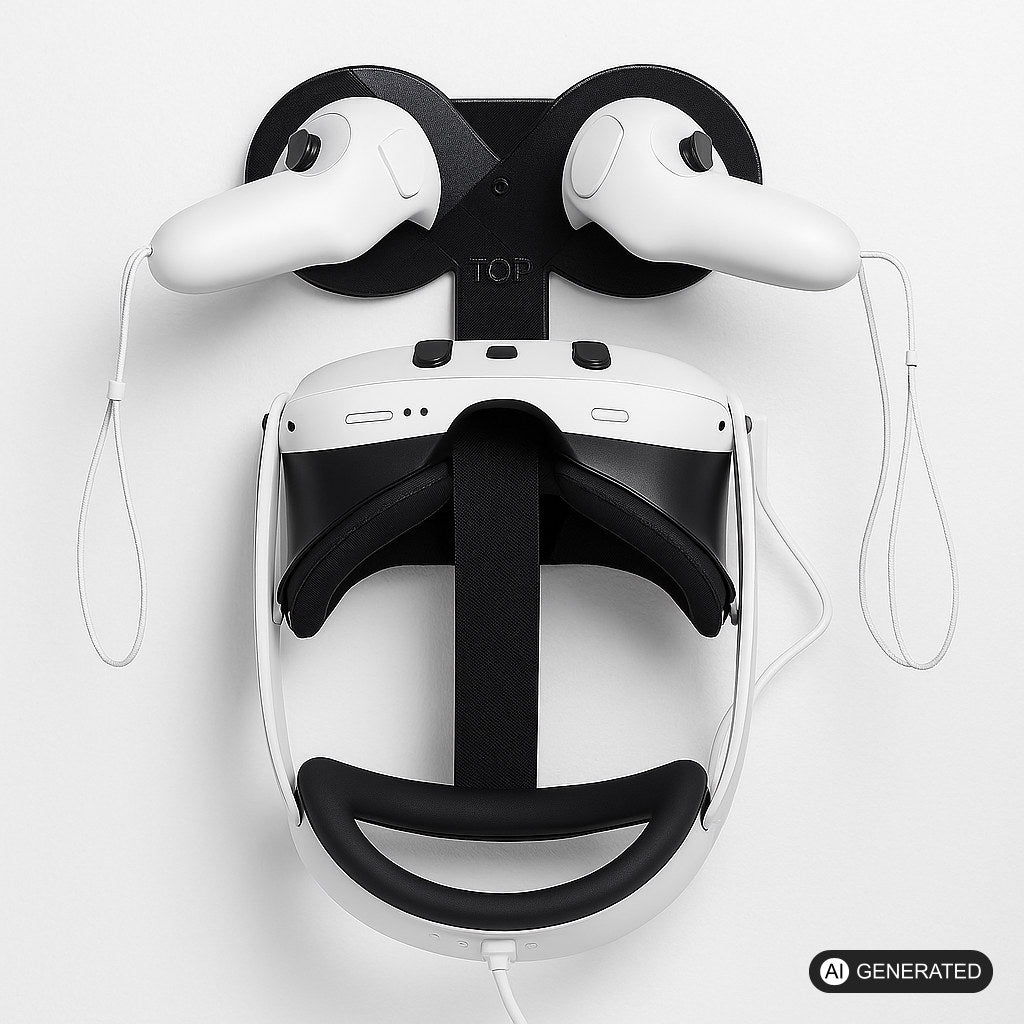 Wandhalterung kompatibel mit Meta Quest 3s Ständer VR Virtual Reality