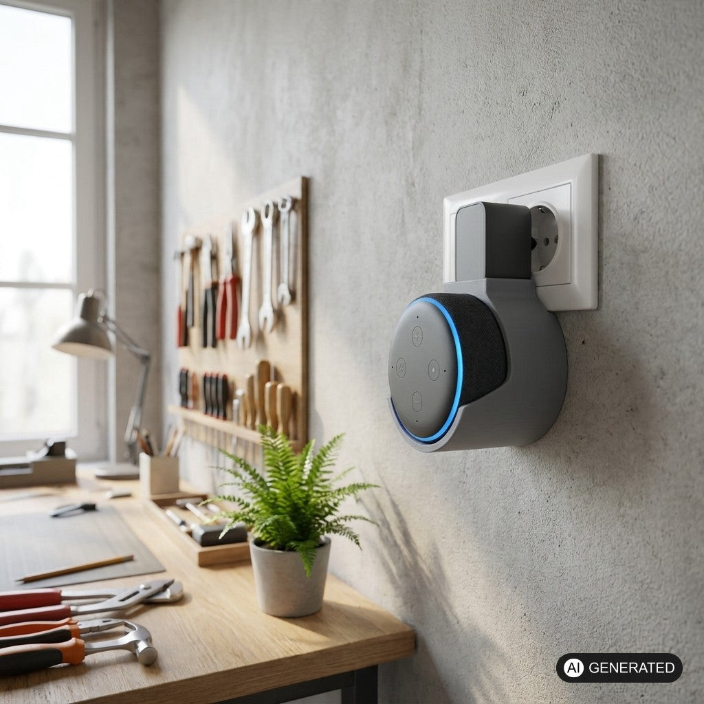 Wandhalterung passend für Amazon Echo Dot 3. Generation