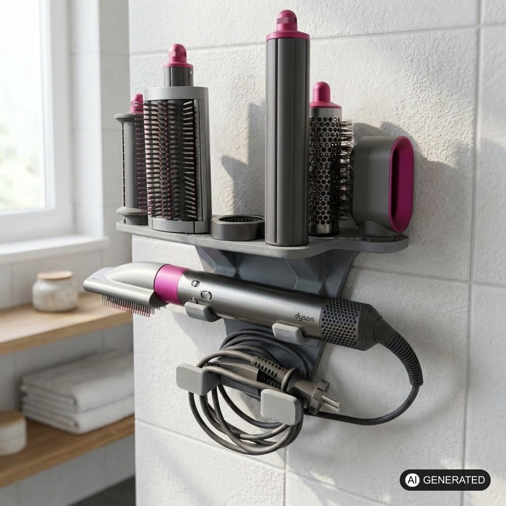 Wandhalterung passend für Dyson Airwrap | Organizer Halter