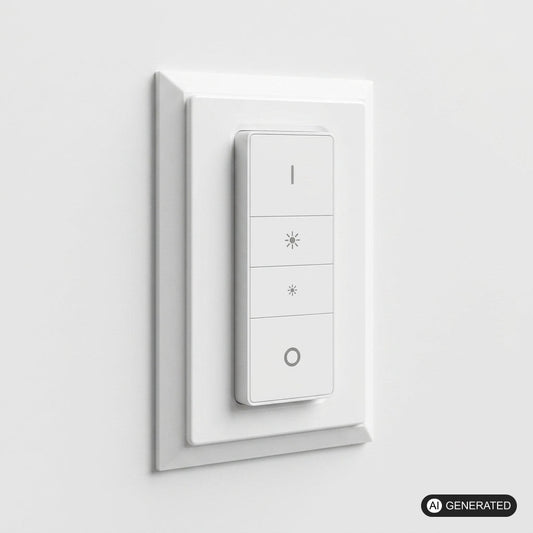 Wandhalterung passend für Philips Hue Dimmer