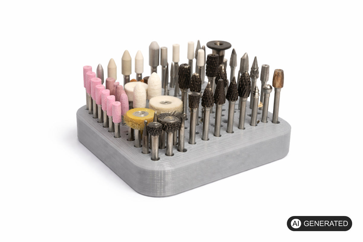 Werkzeughalter kompatibel mit Dremel passend für Ikea Skadis