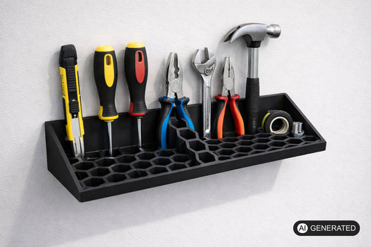 Werkzeughalter kompatibel mit Lidl Powerfix Lochwand 38mm