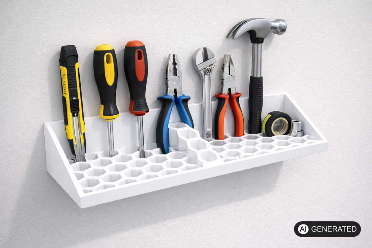 Werkzeughalter kompatibel mit Lidl Powerfix Lochwand 38mm