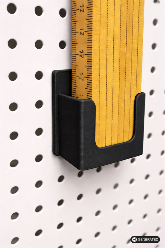 Zollstockhalter kompatibel mit IKEA Skadis