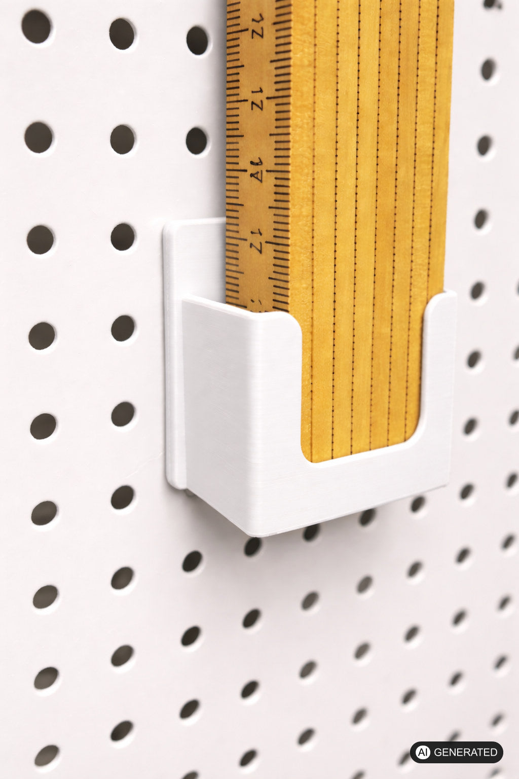 Zollstockhalter kompatibel mit IKEA Skadis