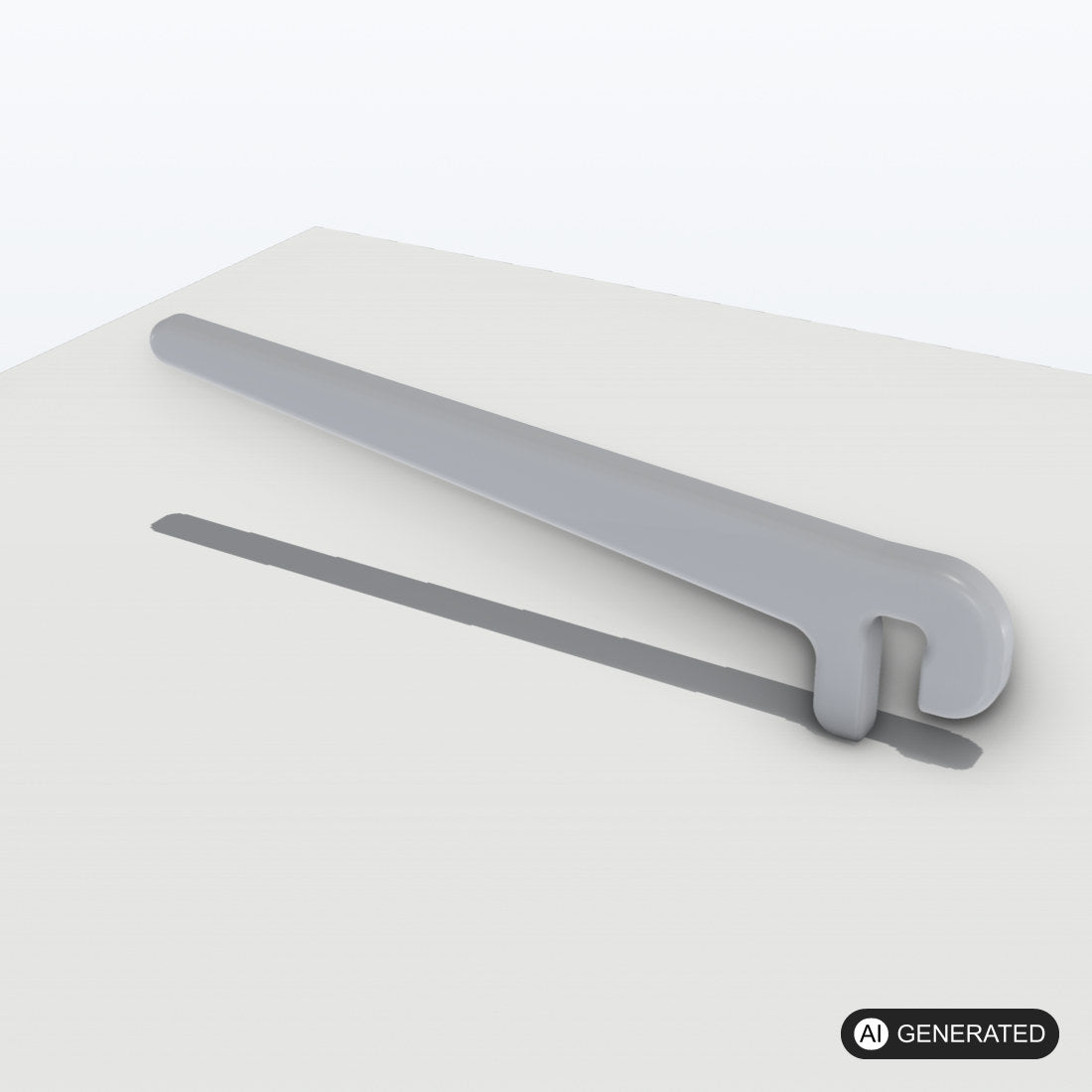 Garnrollen Garnrollenhalter Halterung für IKEA Skadis Lochwand weiß – 3D-Ansicht, 3D-gedruckt von Parture