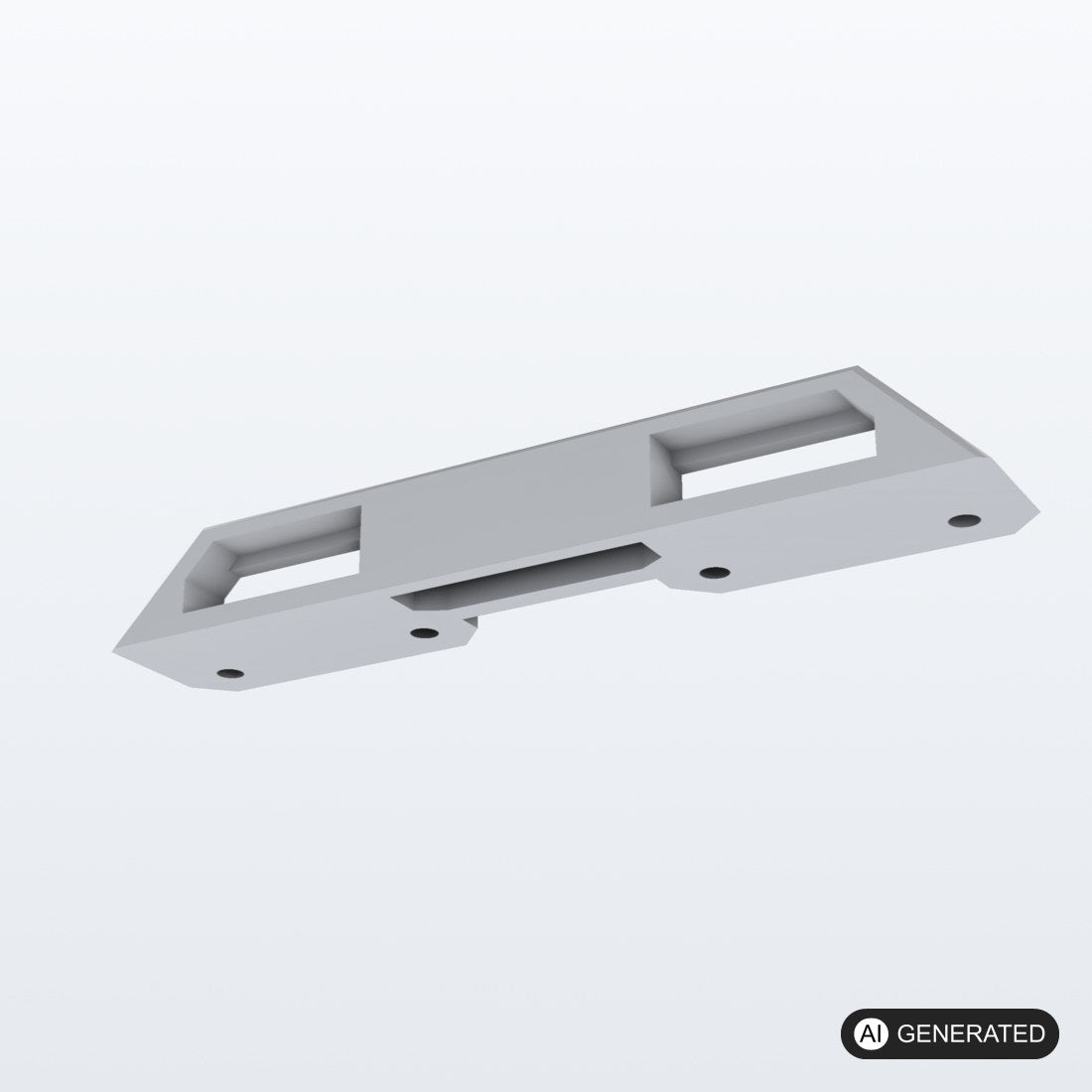 Halter Halterung Bosch für Bosch L-Boxx / LBoxx Sortimo – 3D-Ansicht, 3D-gedruckt von Parture