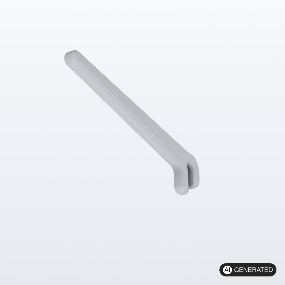 Garnrollen Garnrollenhalter Halterung für IKEA Skadis Lochwand weiß – 3D-Ansicht, 3D-gedruckt von Parture